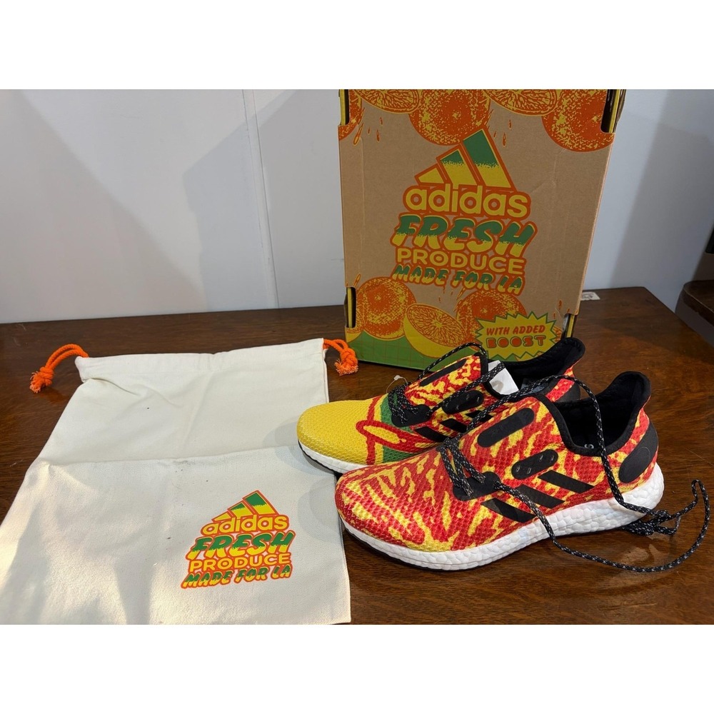 Adidas AM4LA Fresh Produce Shoes Mens Size 8‎ Multicolor Boost Running F35725